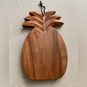 Kamari Woods Pineapple Cutting Board,Charcuterie Tray,Serving Platter,Handcarved